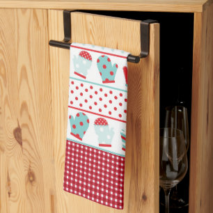 Winter Mittens Microfiber Kitchen Towel