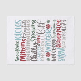 Winter Moments Tissue Paper