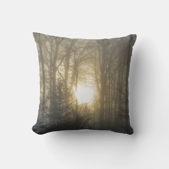 Winter mood throw pillow (Front)