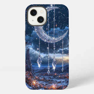 Winter Moon Art Mystical Frozen Night iPhone 13 Case