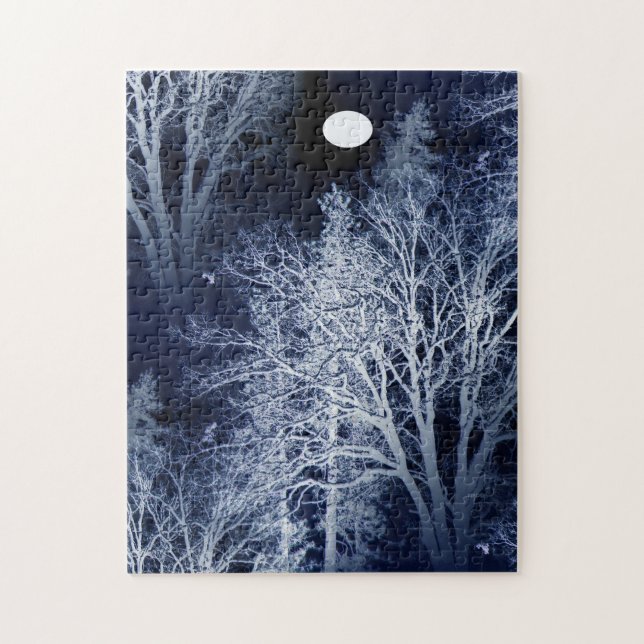 Winter Moon... Jigsaw Puzzle (Vertical)