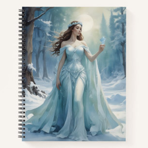 Winter Moon Notebook