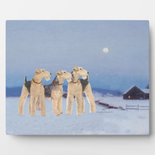 Winter Moonlight Plaque