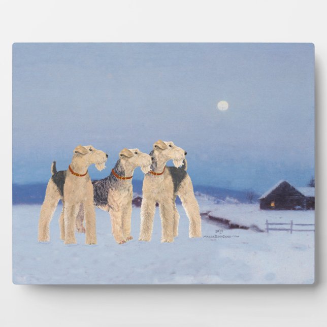 Winter Moonlight Plaque (Front)