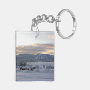 Winter Morning #1 Keychain