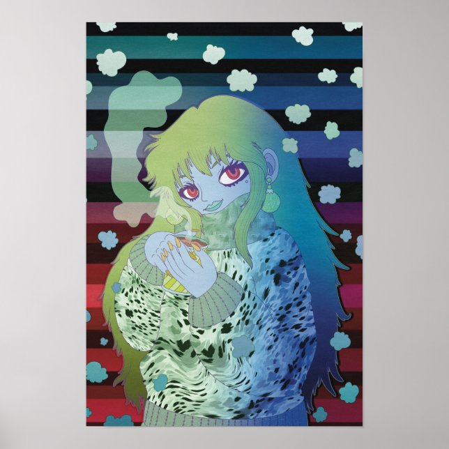 Winter Morning Coffee Poster (Front)
