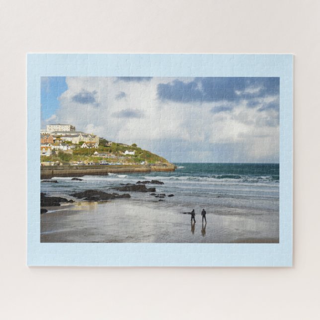 Winter morning in Newquay Jigsaw Puzzle (Horizontal)