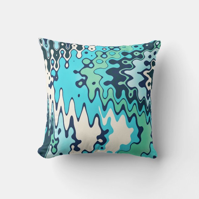 Winter Morning Throw Pillow (Front)
