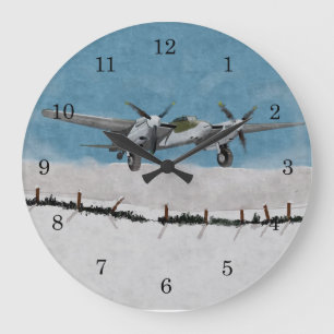 Winter Mosquito 1944 Wall Clock