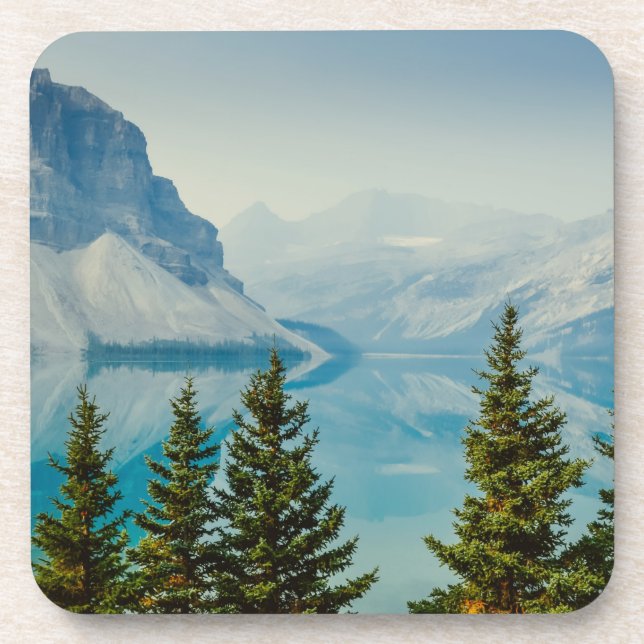 winter mountain lakes coaster (Front)