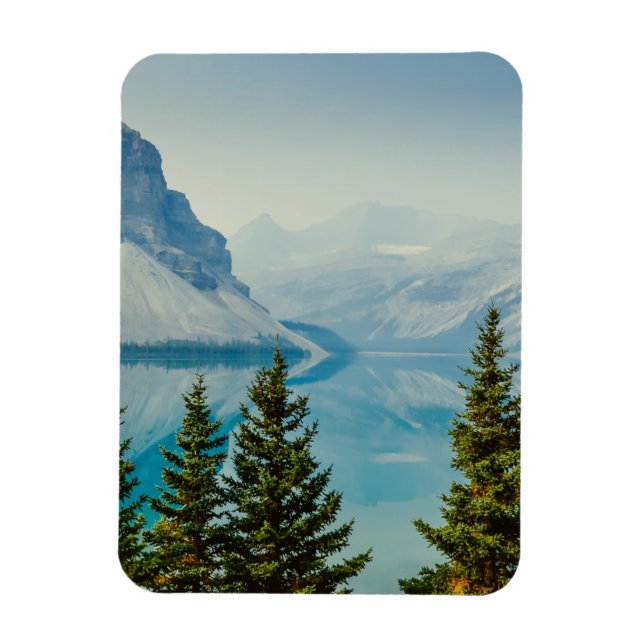 winter mountain lakes magnet (Vertical)