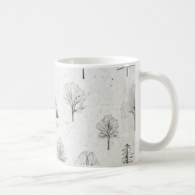 winter mountain mug (Right)