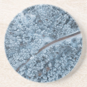 winter mountain pass coaster