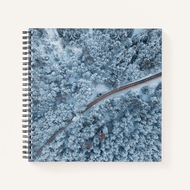 winter mountain pass notebook (Front)
