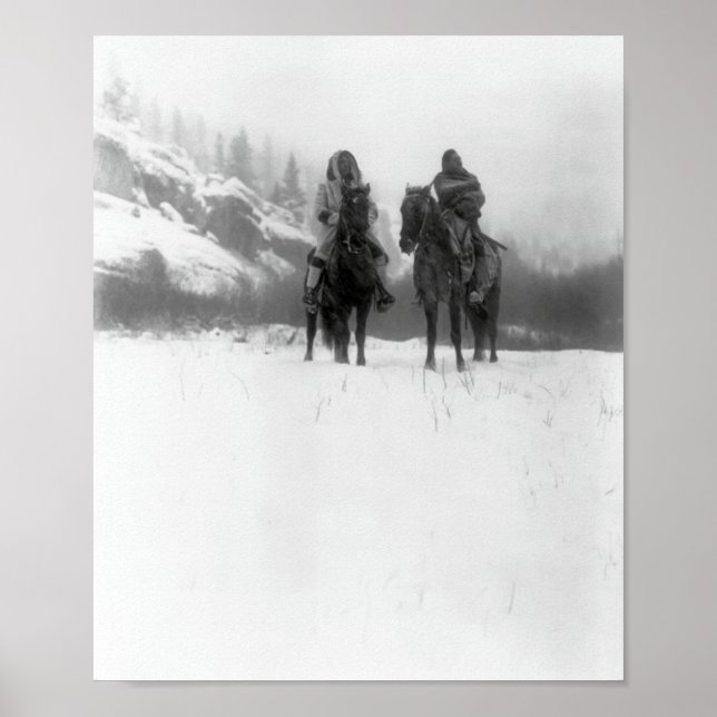 WINTER MOUNTAIN TREK  1908 POSTER (Front)