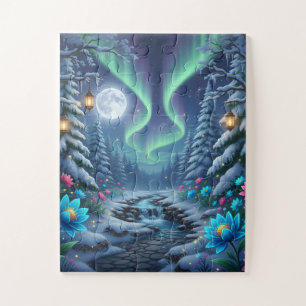 Winter Mystical Garden Jigsaw Puzzle
