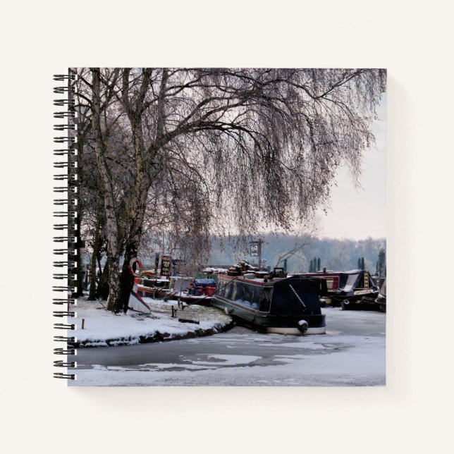 WINTER NARROWBOATS NOTEBOOK (Front)