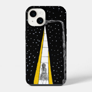 Winter Night Walk iPhone 14 Case