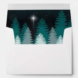 Winter Night with Star of Bethlehem Envelope