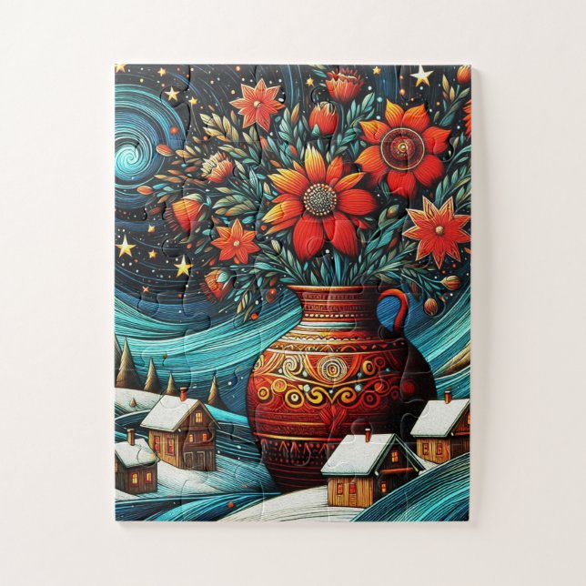  Winter Night's Dream Jigsaw Puzzle (Vertical)