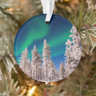 Winter Northern Light  Ornament