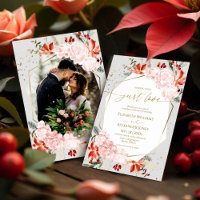 Winter Nothing Fancy Just Love Wedding Photo