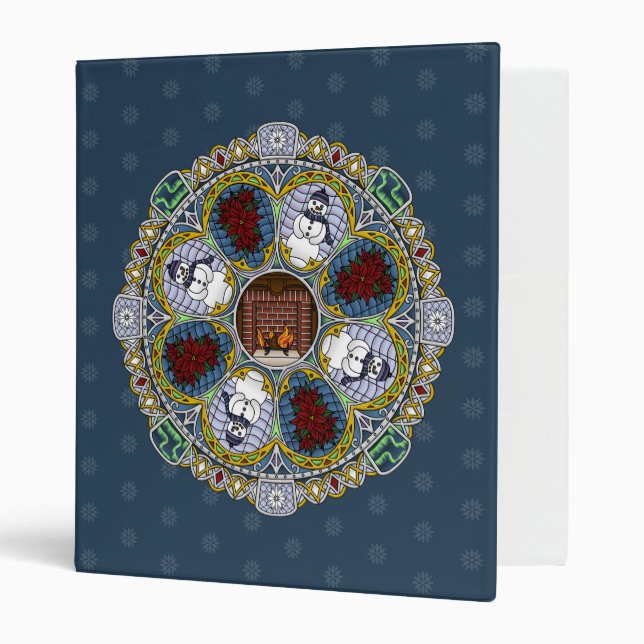 Winter Nouveau Binder (Front/Inside)