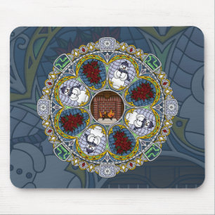 Winter Nouveau Mousepad