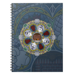 Winter Nouveau Notebook