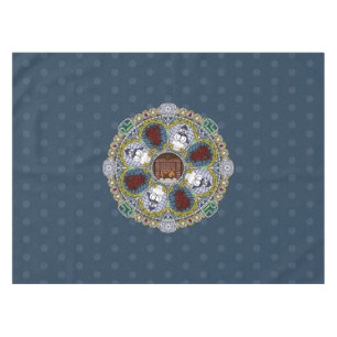 Winter Nouveau Tablecloth