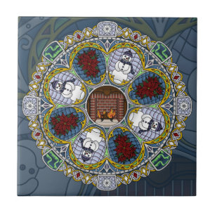 Winter Nouveau Tile