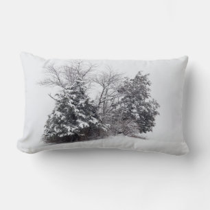 Winter Oasis Lumbar Pillow