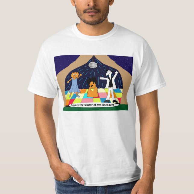 Winter of Disco Tent T-Shirt (Front)