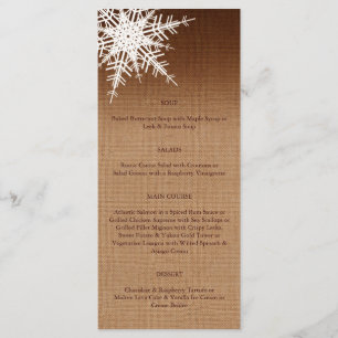Winter Ombre Menu