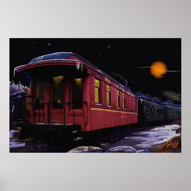 Winter on the Rio Grande Southern Poster (Front)