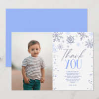 Winter ONEderland Blue Snowflake Birthday Party