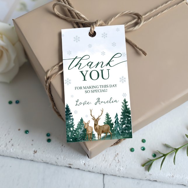 Winter ONEderland Favor Tag (Creator Uploaded)