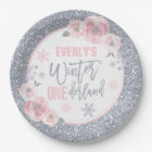 Winter ONEderland Pink And Silver Decorations