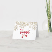 Winter ONEderland Red and gold glitter snowflakes