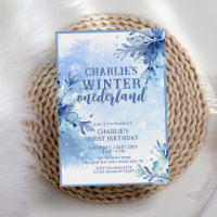 Winter Onederland Silver Snowflakes 1st Birthday