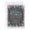 Winter ONEderland Teal Chalkboard 1st Birthday