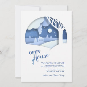 Winter Open House Invitation
