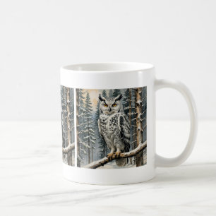 Winter Owl Coffee Mug