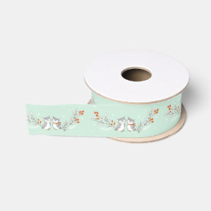 Winter Owls Grosgrain Ribbon