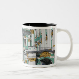 Winter Palace and Hermitage Museum Two-Tone Coffee Mug