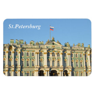 Winter palace in St.Petersburg, Russia Magnet