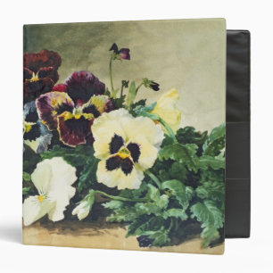 Winter Pansies, 1884 Binder