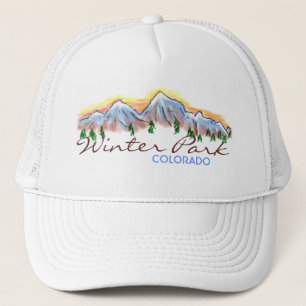 Winter Park Colorado casquette d'art de montagne