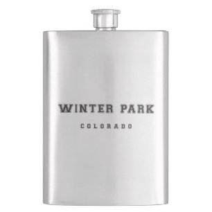 Winter Park Colorado Hip Flask