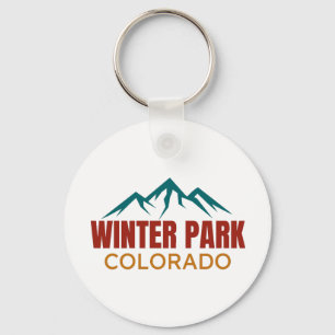 Winter Park Colorado Keychain